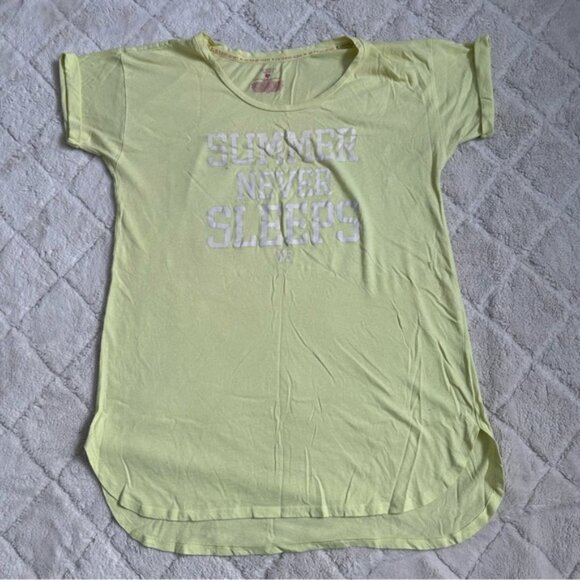 Victoria's Secret | Yellow "Summer Never Sleeps" Nightgown | Size Large - Picture 2 of 8